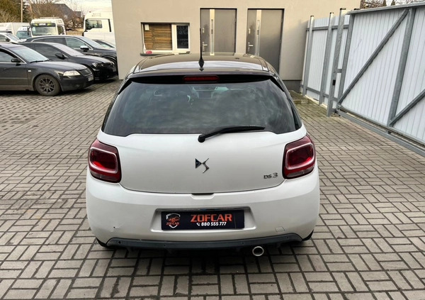 Citroen DS3 cena 15500 przebieg: 124423, rok produkcji 2016 z Ozorków małe 154